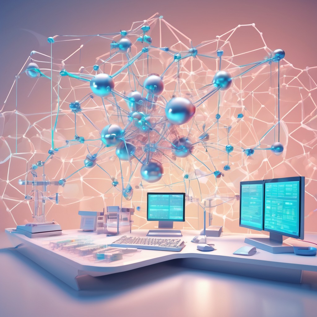 AI network visualization